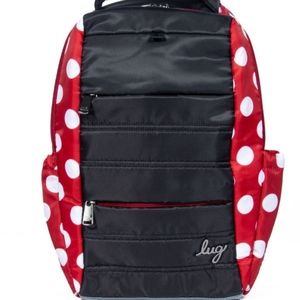 NWT Lug Crimson Large Dot Hopper